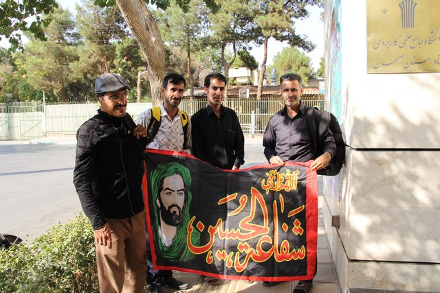 اعزام دانشجویان به مراسم پیاده روی اربعین