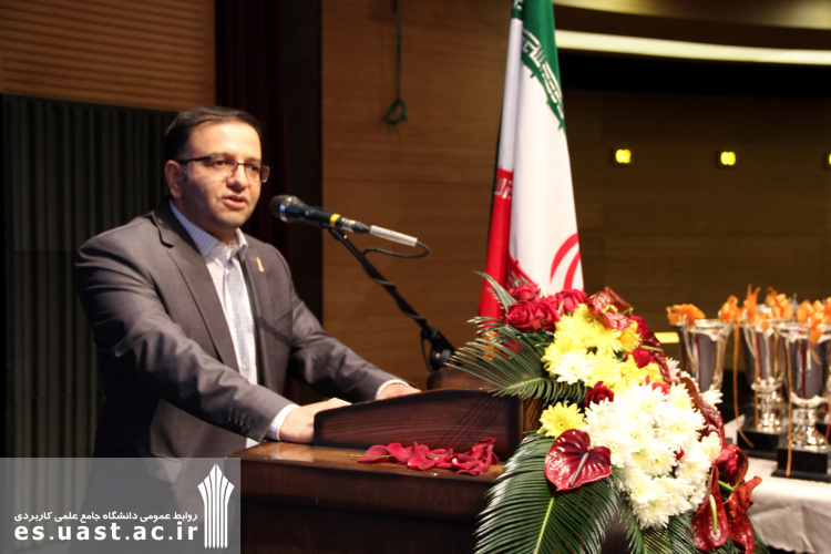 مهدی قیصری در جشن دانشجویان جدیدالورود:  نشاط، امید و پشتکار مولفه هایی که موفقیت را در پیش دارد