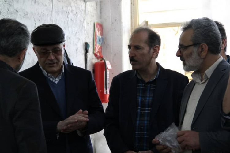 تولید ماسک با همکاری دانشگاه هاو دانشجویان جامع علمی کاربردی و  تولید کنندگان پوشاک استان اصفهان