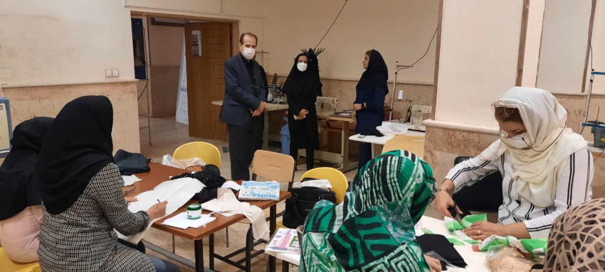 مرکز آموزش جامعه اسلامی کارگران اصفهان برگزار کرد: دوره تک پودمان لباس عروس